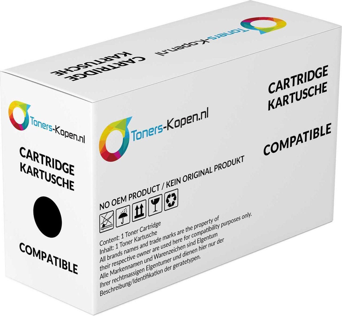 Kyocera TK-3110 Huismerk Toner Zwart 15500 Pagina's - TK-3110 Compatible - TK-3110 Alternatief - FS-4100DN - Kyocera TK3110 - Kyocera Toner - Tonercartridge