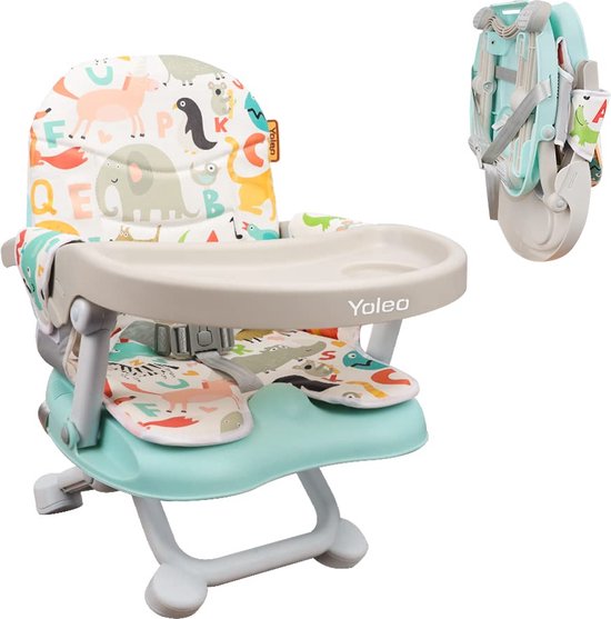 Rehausseur bébé, chaise haute portable, siège de voyage pliant pour enfant  de 6 mois à... | bol.com