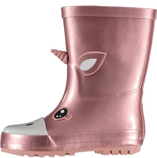 XQ - Bottes de pluie pour femmes Enfants - Unicorn - Rose - Taille 23/34 - Bottes de pluie pour femmes filles