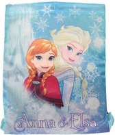 Disney Rugzak Gymtas Frozen Met Trekkoord 42 X 33 Cm Blauw