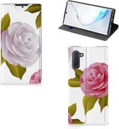 Geschikt voor Samsung Galaxy Note 10 Smart Cover Roses