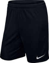 Nike Park Ii Knit Nb Sportshort Heren - Black/White - Maat XL