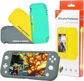 Grijs siliconen shell beschermhoes Nintendo Switch Lite