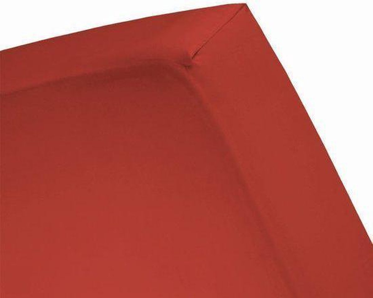 Damai - Hoeslaken (tot 25 cm) - Double Jersey - 180 x 220 - 200 x 200 cm - Peony