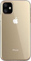 Shop4 - iPhone 11 Hoesje - Zachte Back Case Transparant