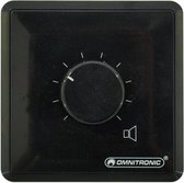 OMNITRONIC PA Volume Controller 10W stereo bk