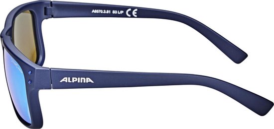 Lunettes Alpina Kosmic, bleu nuit mat