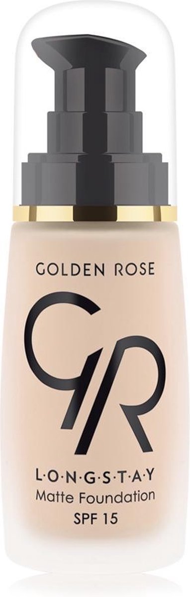Golden Rose Longstay Matte Foundation NO: 06 - Vloeibare Matte Foundation