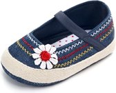 Jeans look ballerina's - Textiel - Maat 19/20 - Zachte zool - 6 tot 12 maanden