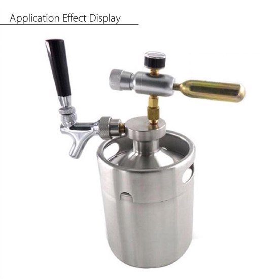 CO2 Injector Spears Tap Bier kraan Voor 2L / 3.6L / 5L Mini Keg Beer
