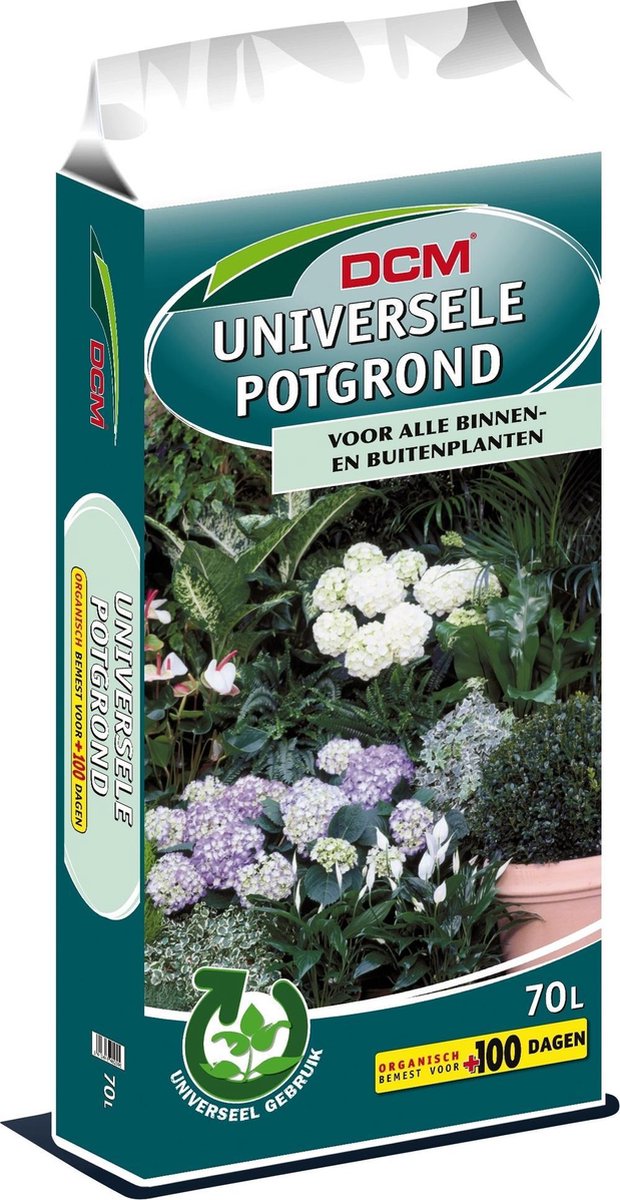 DCM Potgrond universeel 70L op De Prijzenvolger
