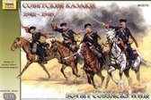 1:35 Zvezda 3579 Soviet Cossacks WWII - Figuren Plastic Modelbouwpakket
