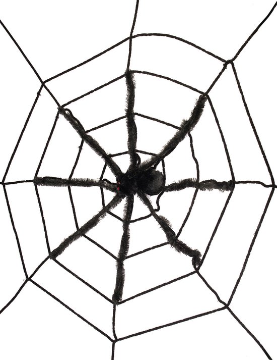 Zelfgenoegzaamheid weg vriendschap AROMA - Spinnenweb met enorme spin - Decoratie > Decoratie beeldjes |  bol.com