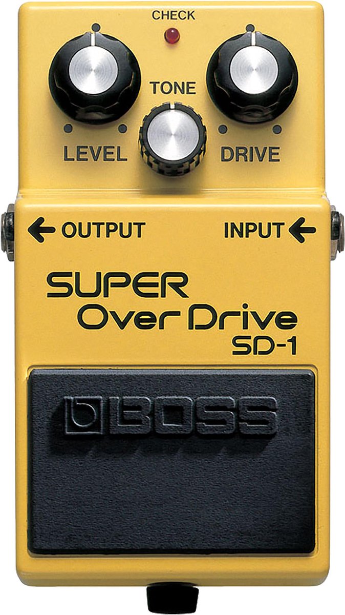 Boss SD-1 Super Overdrive overdrive pedaal