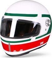 Nexx X.G100R Record Wit Groen Rood Integraalhelm - Motorhelm - Maat S