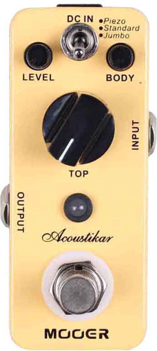 Mooer Audio Acoustikar Acoustic Simulator - Akoestische gitaar effect-unit