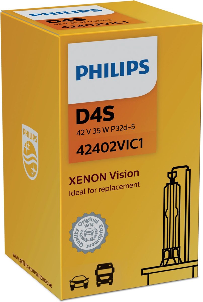 Philips Xenon Vision D4S 4600k - 42402VIC1