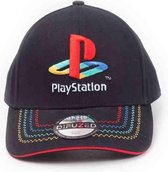 Playstation Verstelbare pet Retro Logo Zwart