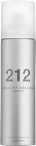 MULTIBUNDEL 2 stuks Carolina Herrera 212 For Women Deodorant Spray 150ml