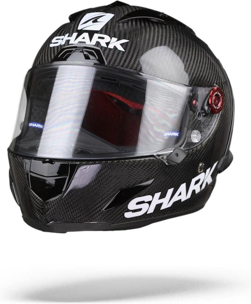 SHARK RACE-R PRO GP FIM RACING #1 2019 Motorhelm Integraalhelm Carbon Zwart Carbon S