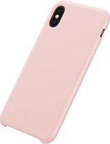 Baseus - Premium Apple iPhone Xs/X Hoesje - Original LSR Case TPU - Back Cover - Roze