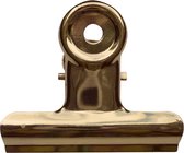 LPC Papierklem Bulldog clip goud - 38 mm -20 stuks