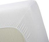 Premium Jersey Lycra Hoeslaken Wit | 160x220 | Perfecte Pasvorm | Duurzame Kwaliteit