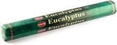 1x Eucalyptus wierook - 20 stokjes / geurstokjes