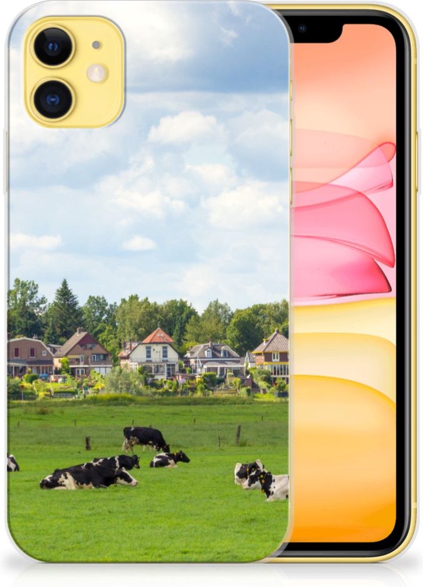 Apple iPhone 11 TPU Hoesje Koeien