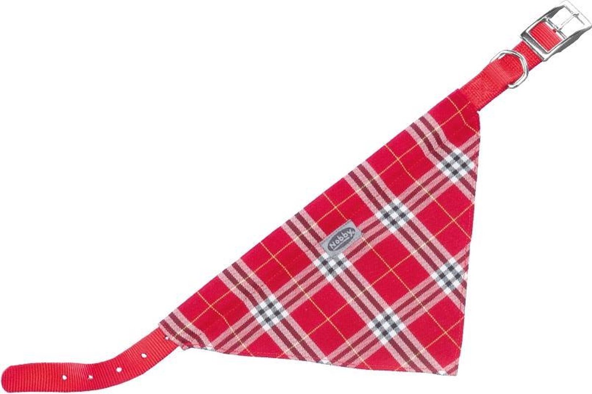 Nobby Halsband + Sjaal Rood 35cm