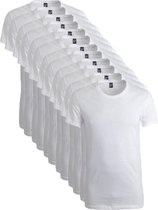 Alan Red 12-pack t-shirts james grote ronde hals wit