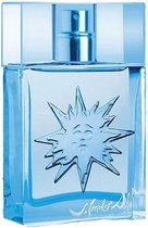 MULTIBUNDEL 2 stuks Salvador Dalí Black Sun Sport Eau De Toilette Spray 50ml