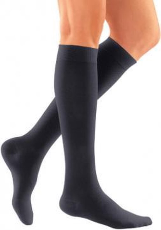 Medi MJ-1 Metropoli Calze A Compressione Ginocchio Donna - Perla, Taglia M - Calze Elastiche Traspiranti Per Gambe Vitali - 2