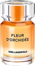 MULTIBUNDEL 4 stuks Karl Lagerfeld Fleur D'Orchidée Eau De Perfume Spray 50ml