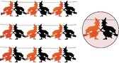 Halloween - 3x Halloween heks slinger van 3 meter - Halloween/horror decoratie/versiering - Heksen slingers/banners/vlaggenlijnen