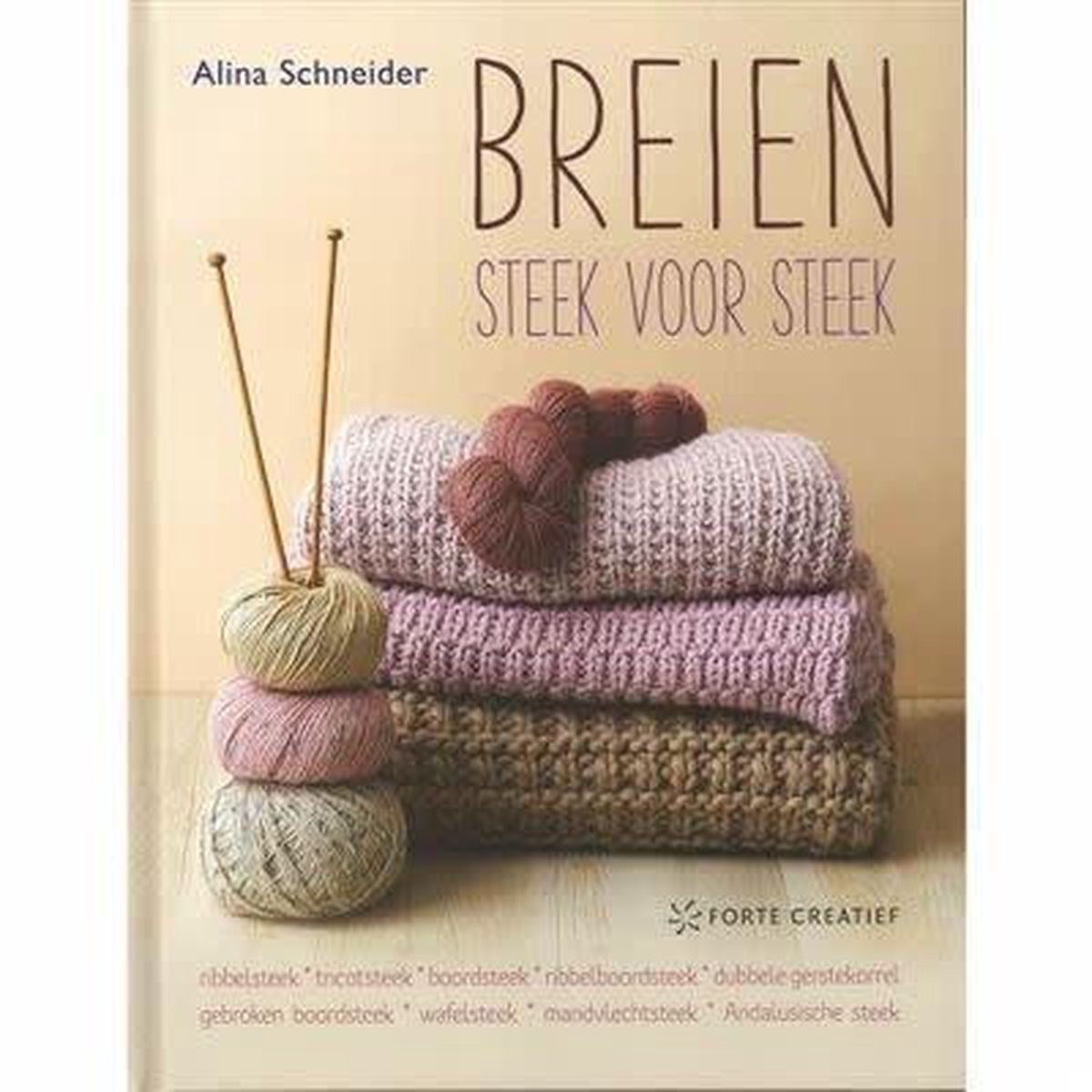 Breien steek voor steek, Alina Schneider | 9789462502024 | Boeken | bol.com