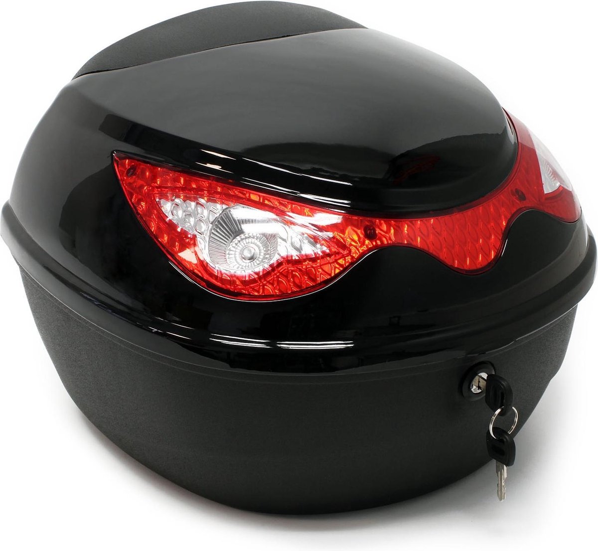 Topkoffer 22L zwart motorhoes helmtas