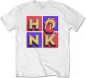 The Rolling Stones Heren Tshirt -S- Honk Album Wit