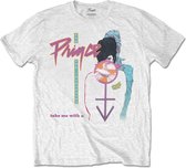 Prince Heren Tshirt -S- Take Me With U Wit