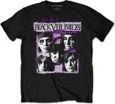 Black Veil Brides Heren Tshirt -XL- Grunge Faces Zwart