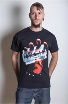 Judas Priest - British Steel Heren T-shirt - S - Zwart