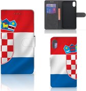 Bookstyle Case Geschikt voor iPhone Xs Max Kroatië