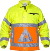 Hydrowear Veiligheidsjas Fluor Oranje/fluor Geel Mt L