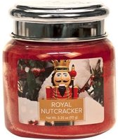 Village Geurkaars Royal Nutcracker | peperkoek kaneel kruidnagel citroen - mini jar