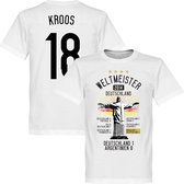 Duitsland Road To Victory Kroos T-Shirt - XS