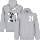 Zidane Gallery JUVE Hooded Sweater - Grijs - S
