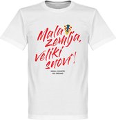 Kroatië Mala Zemlja, Veliki Snovi T-Shirt - Wit - 5XL