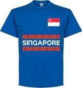 Singapore Team T-Shirt - Blauw  - XXL