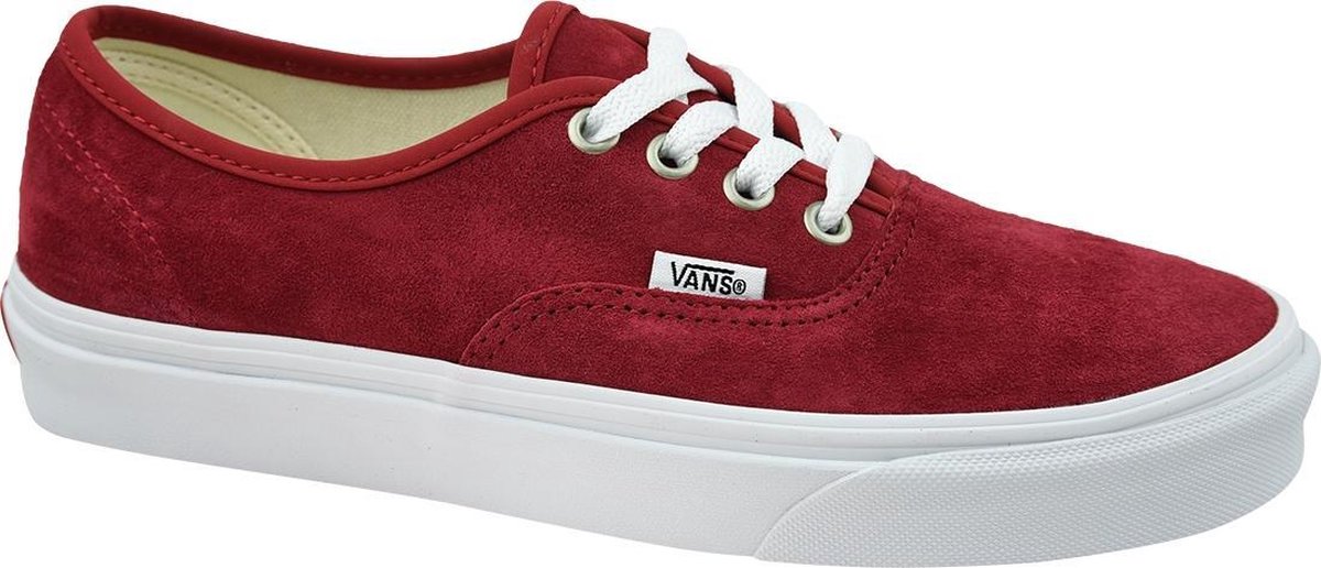 Vans Authentic VN0A38EMU5M1, Vrouwen, Rood, Sneakers maat: 35 EU | bol.com