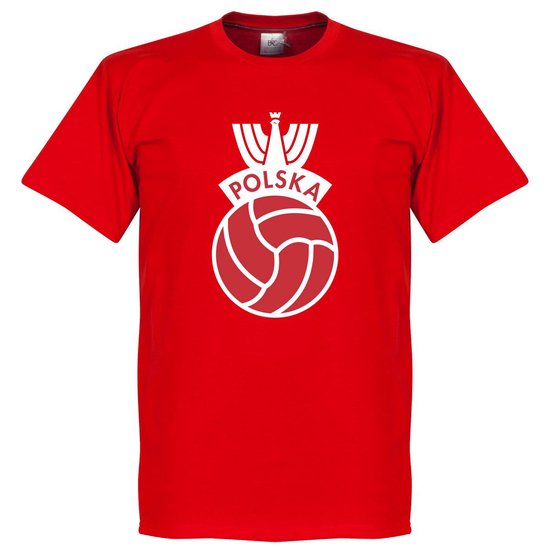 Polen Vintage Logo T-Shirt - Rood - S